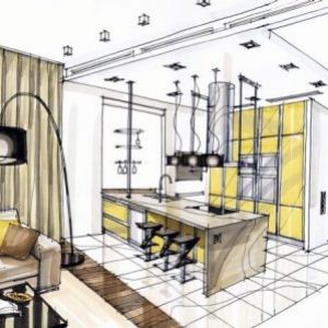 Курс «Дизайнер интерьера» от школы Дарьи Пиковой