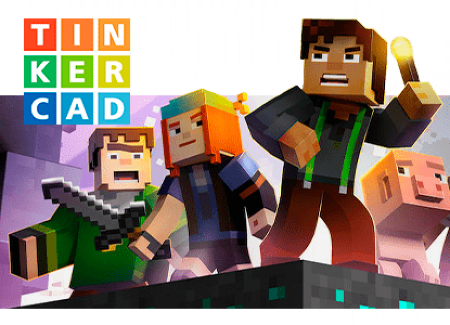 TinkerCAD: cоздание 3D-объектов для Minecraft от CODDYSchool