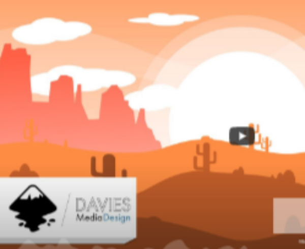 Плоский векторный ландшафтный дизайн от Davies Media Design