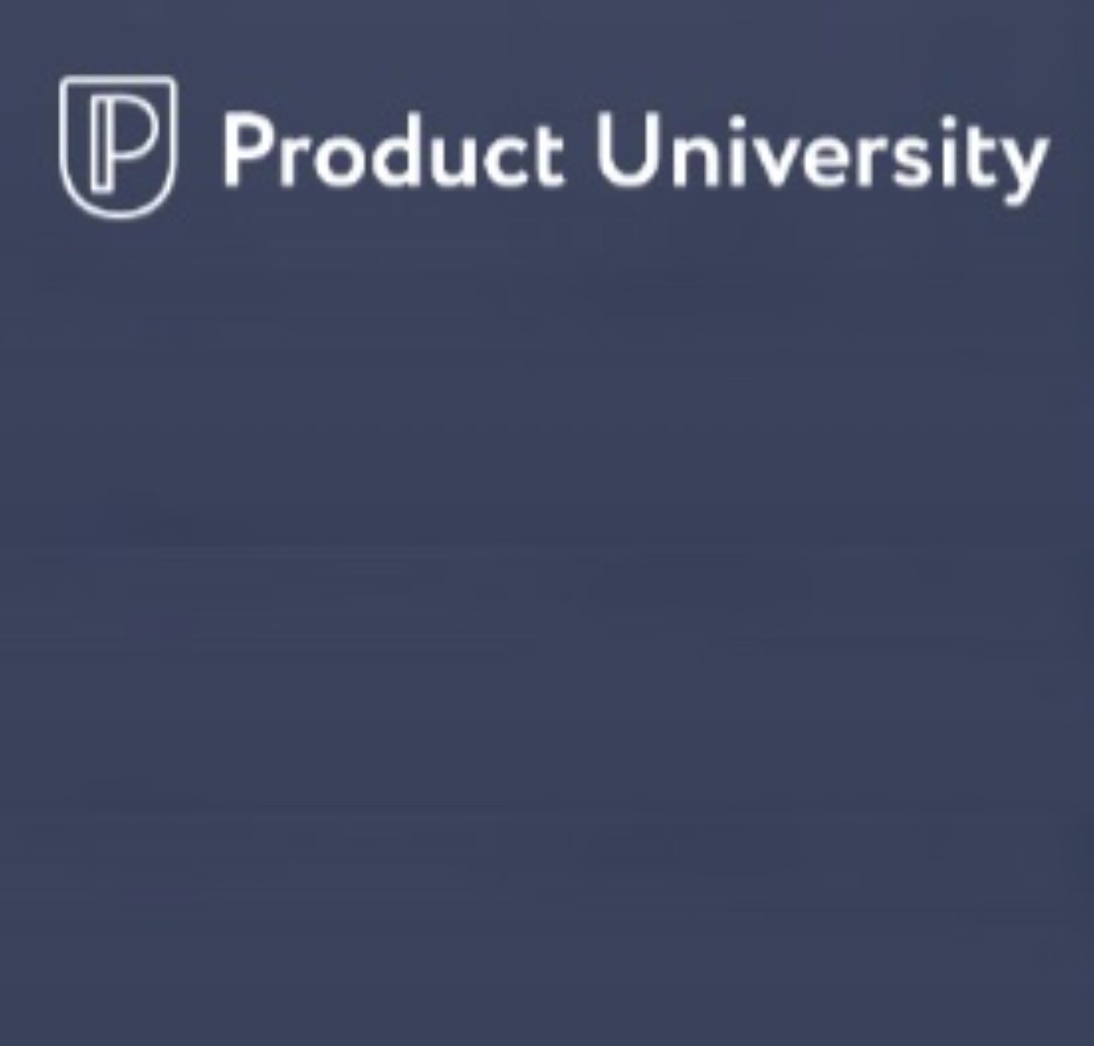 Product University