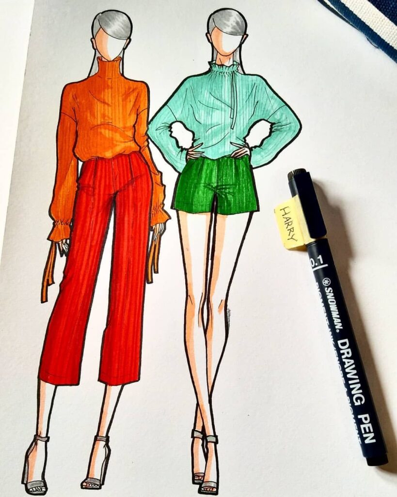 Fashion illustration