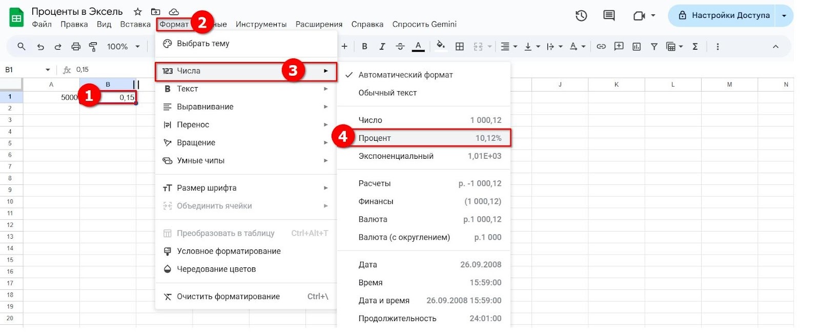 Процент от числа: формулы и способы вычисления в Эксель